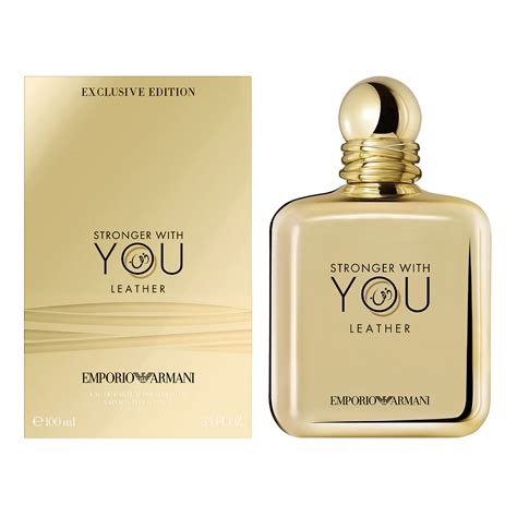 emporio armani - stronger with you leather|armani stronger with you fragrantica.